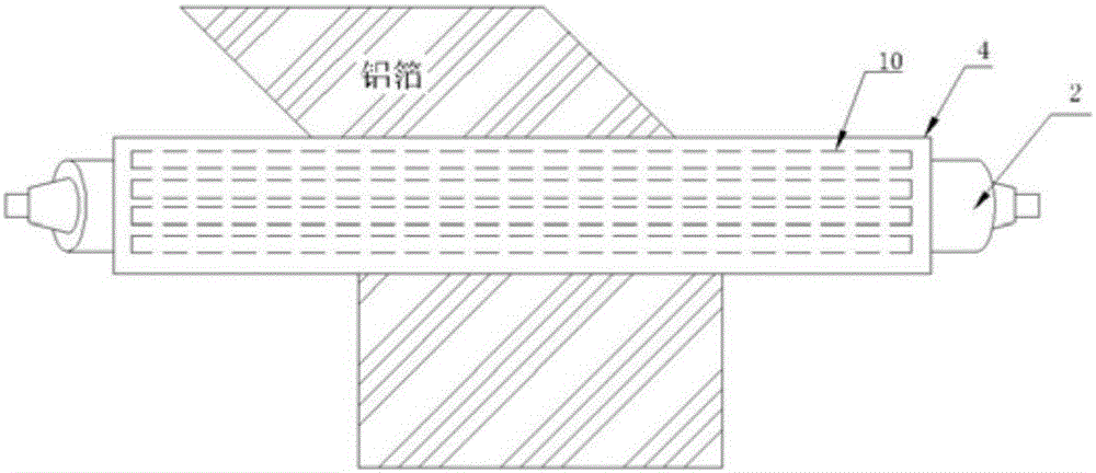 一种带电晕装置的电池箔分切机的制作方法