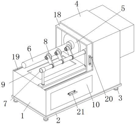 一种具有废料回收功能的纸管加工用分切机的制作方法